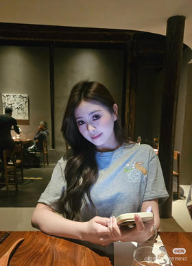 新品Loewe✖️Sunafujita联名款 兔子刺绣短袖T恤