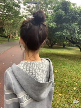 新品DR 经典双面穿羊绒提花外套