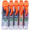 绘威PGI-5BK墨盒 适用佳能IX5000 IX4000 IP3300 3500 4200 4300 5200 MP510 520打印机墨盒CLI-8BK 五色套装 商品缩略图5