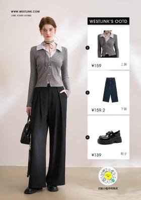 设计感假两件拼接衬衫，通勤约会都好可