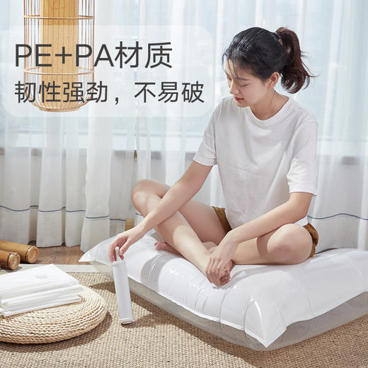 【出口品质】言品加厚真空压缩袋 厚衣服厚被子羽绒服家用真空抽气收纳袋 商品图7
