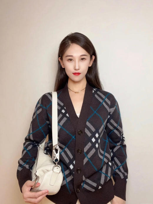 新品 BBR 24FW 格纹针织开衫 商品图3