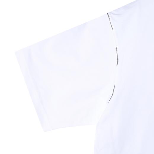 8703夏季新款时尚个性重磅简约纯色圆领短袖T恤百搭潮流ins宽松上衣 商品图3