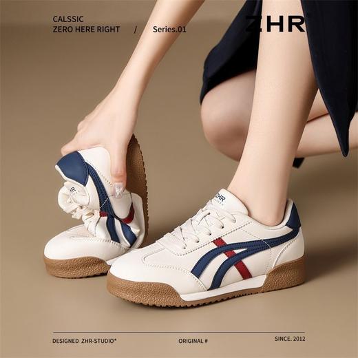 ZHR则则超软平底休闲运动鞋女德训鞋春秋款ins百搭阿甘鞋校园风 商品图1