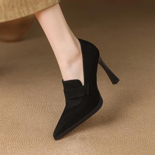 【预售5天】复古欧美高跟女鞋细跟尖头修脚显瘦深口女单鞋YSXY&YS7519 商品图3