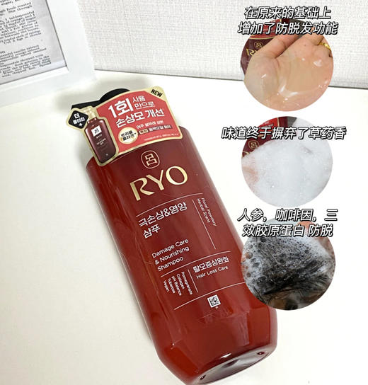新版 韩国红吕/棕吕/绿吕洗发水/护发素-592ml（多款可选） 商品图0