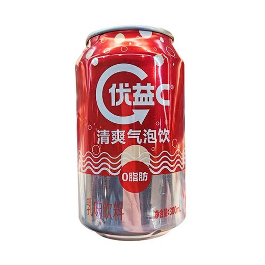 蒙牛 优益C清爽气泡饮 300ml/罐 商品图0