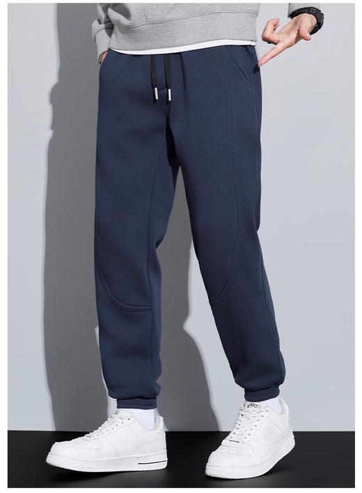 裁缝学苑MQ55休闲裤男士拼接运动束脚裤纸样男款新款长裤子样板 商品图1