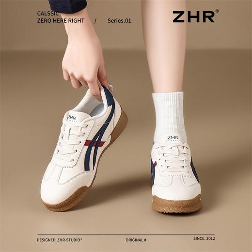 ZHR则则超软平底休闲运动鞋女德训鞋春秋款ins百搭阿甘鞋校园风 商品图0