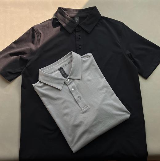LULU 男士衣角标速干短袖POLO衫 Z-15026 特惠 商品图4