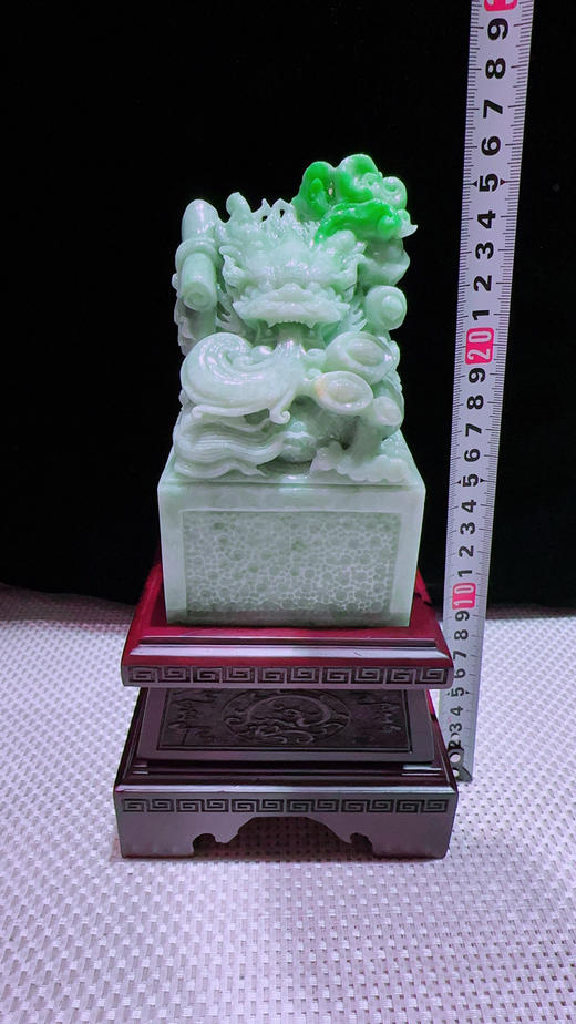 620859翡翠摆件【印章】 商品图1