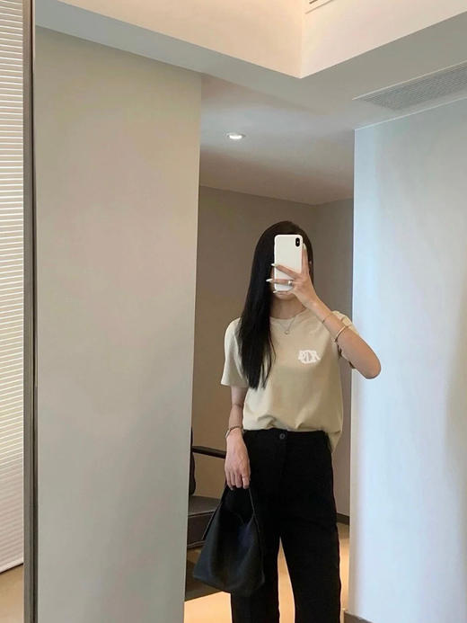 新品DR 2025SS CD章仔刺绣短袖T恤 商品图2