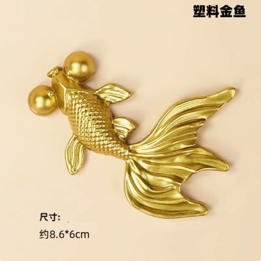 寿公 寿婆 寿桃 竹节 腊梅花 金鱼 老头老太 摆件 长辈老人装饰  福寿装饰 商品图4