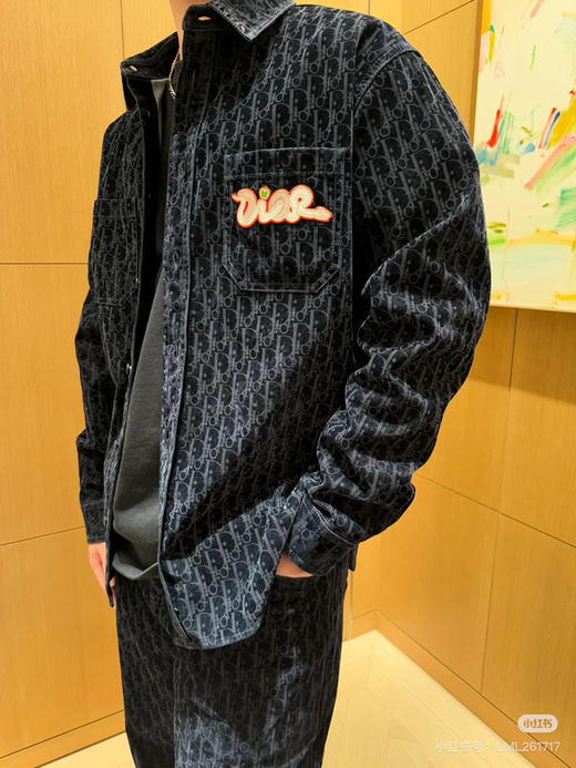 DIOR X KAWS 联名蛇年限定牛仔外套 商品图3
