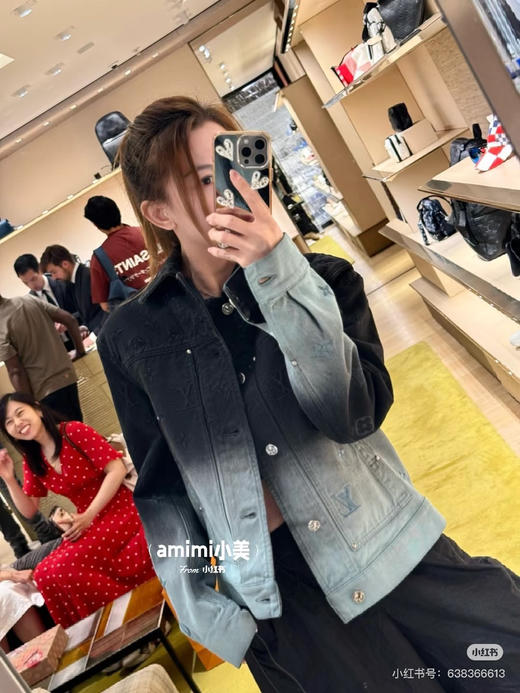 新品1V 24FW 渐变牛仔刺绣外套（正确版） 商品图2