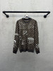 LOUIS VUITTON 老花涂鸦刺绣毛衣 商品缩略图0