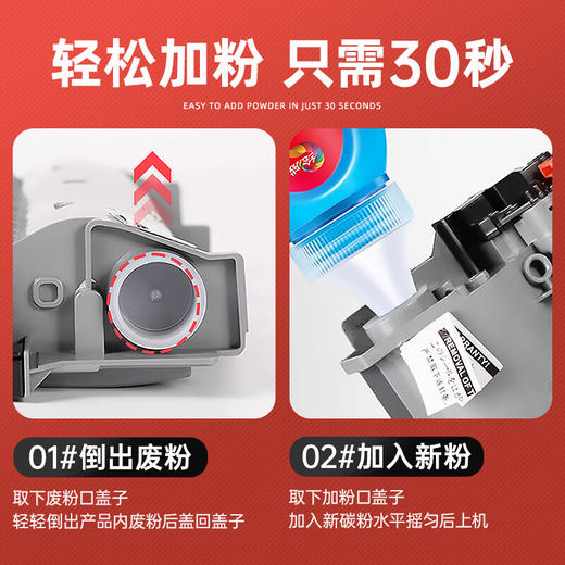 绘威MFC7380粉盒适用兄弟打印机墨盒MFC7380硒鼓brother 7380墨粉盒 商品图3