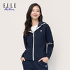 ELLE Active 新款秋季女士外套针织连帽短款外套 商品缩略图0