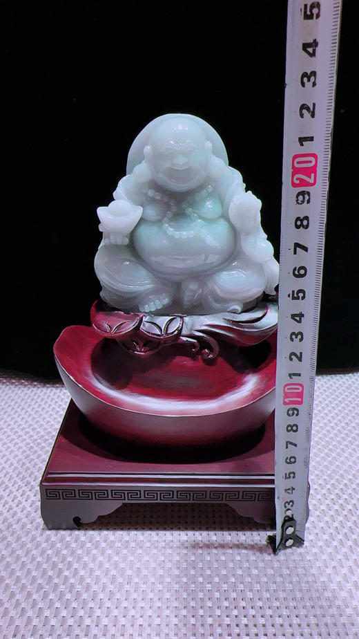 620862翡翠摆件【弥勒佛 佛公】 商品图2