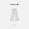 COCO ZONE 100棉美式简约垂感宽松直筒休闲裤ACD2A0135 商品缩略图0