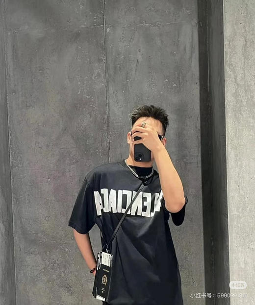 Balenciaga 美纹纸胶带T恤 商品图9