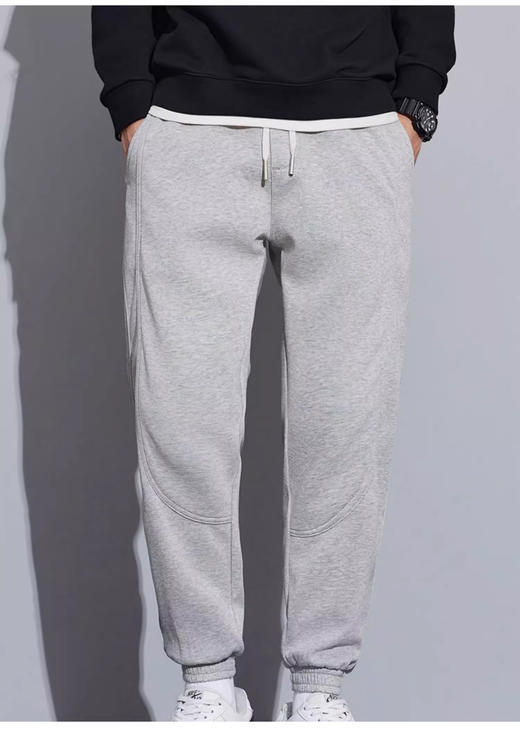 裁缝学苑MQ55休闲裤男士拼接运动束脚裤纸样男款新款长裤子样板 商品图7