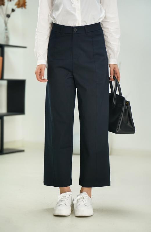 臣禾【棉感直筒裤】九分休闲裤 JZ251060103 商品图3