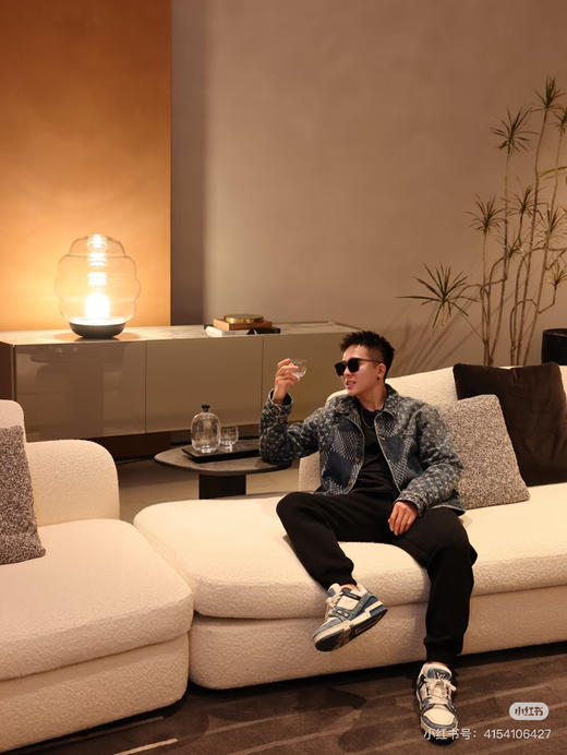 新品 1V✖️Nigo 经典款棋盘格牛仔夹克外套 商品图12