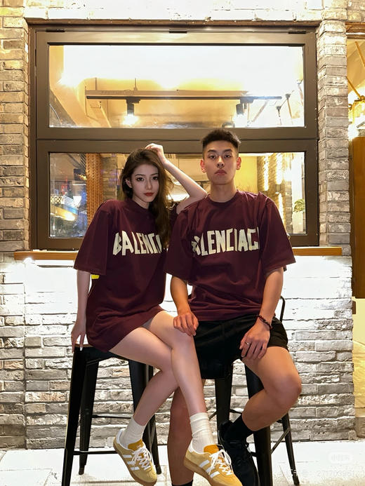 Balenciaga 美纹纸胶带T恤 商品图2