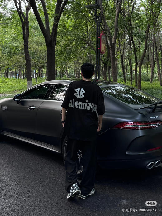 Balenciaga 美纹纸胶带T恤 商品图10