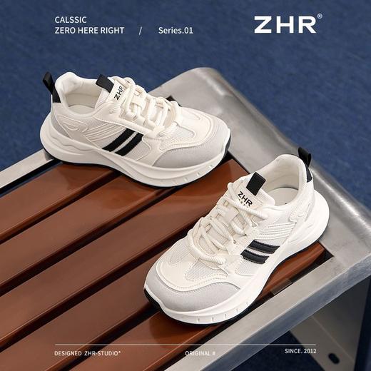 ZHR则则厚底增高老爹鞋女5.5cm春季新款透气舒适休闲鞋柔软运动鞋 商品图3