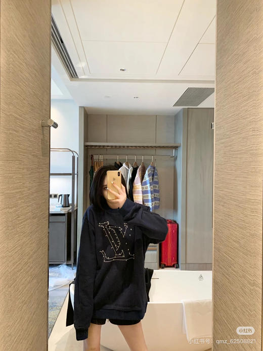 新品1V 经典连连看刺绣卫衣 商品图4