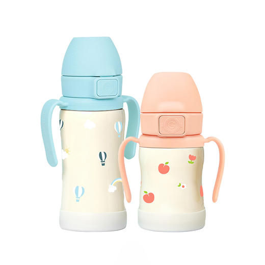 【保温杯】格罗咪咪 不锈钢保温吸管杯300ml 商品图0