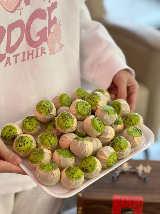 ❤️节后一定要喝的新会小青柑普洱茶➕地道云南熟普✅醇/滑/香/甜/▪️白霜密布，橘味茶香🎁送礼首选 👉柑香四溢，暖心暖胃的大份量小青柑500克 商品图2