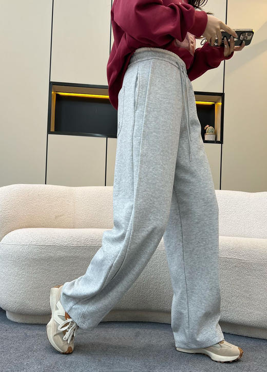 【2月24日 上午12:30 秒杀】返场春款 素然 撞色腰头 垂感4色 百搭卫裤 商品图1