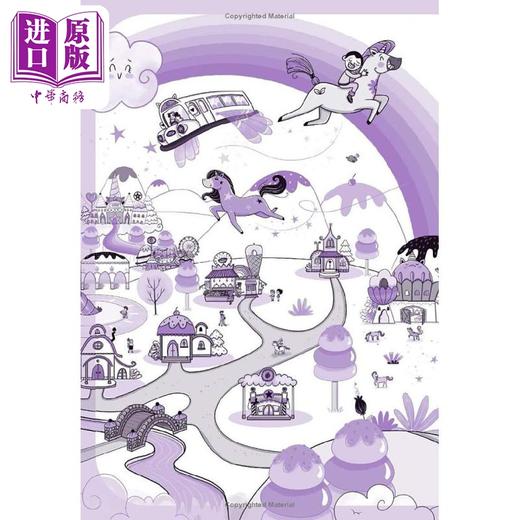 预售 【中商原版】独角兽尼亚 纸杯蛋糕大赛 Unicornia The Cupcake Contest 英文原版 儿童奇幻故事小说 儿童读物 进口童书 6-9岁 商品图2