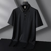【桑蚕丝+莫代尔】【DG】大依优型大码短袖Polo衫加肥加大男式半袖翻领含桑蚕丝体恤夏季新款休闲 商品缩略图7