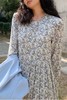 L.Fleuri 碎花压褶连衣裙 11734 商品缩略图3