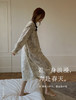 【柔软棉纱】2025春夏新款素雅小时光家居服女蕾丝棉纱裙慵懒无拘束长袖睡衣套装连衣裙 商品缩略图0