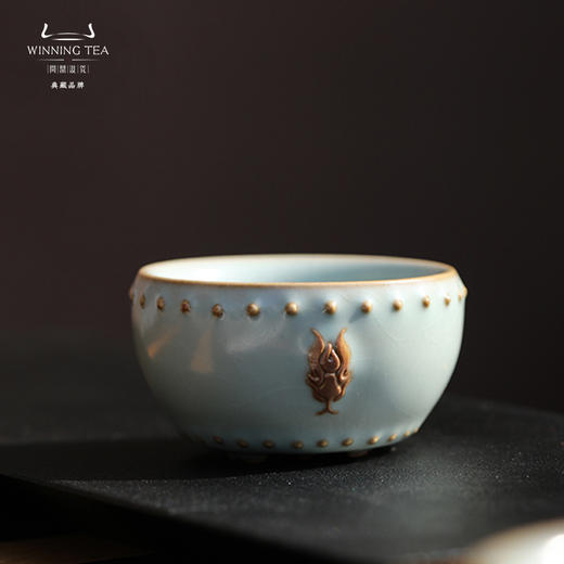 问鼎汝瓷天青蛇首战鼓杯 商品图0