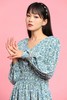L.Fleuri V领碎花收腰连衣裙 11736 商品缩略图3