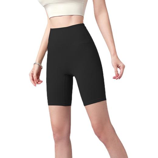 跃牌【美西西系列】裸感提臀蜜桃骑行健身五分裤高腰短裤运动短袖收腹塑形女WF-030 商品图4