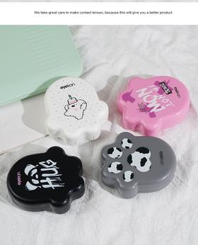 凯达猫爪卡通隐形眼镜盒美瞳盒2502