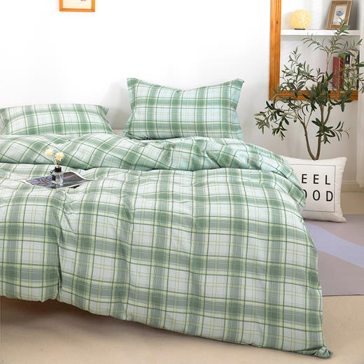 無印良品水洗磨毛四件套-风雅格调  200*230cm 商品图0