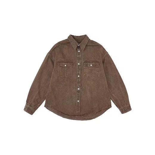 市井蓝染/新磨毛衬衫 商品图0