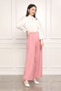 amadella 花朵扣饰粉色直筒长裤 11805 商品缩略图1