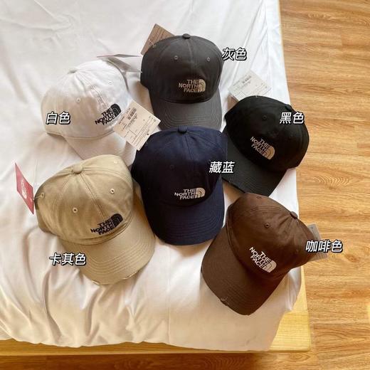 出韩订单！TNF代购级别~北面做旧款复古棒球帽 男女同款~ 商品图0