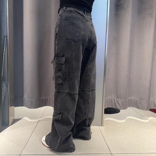 N多口袋拼色牛仔长裤春季038651222577 商品图1