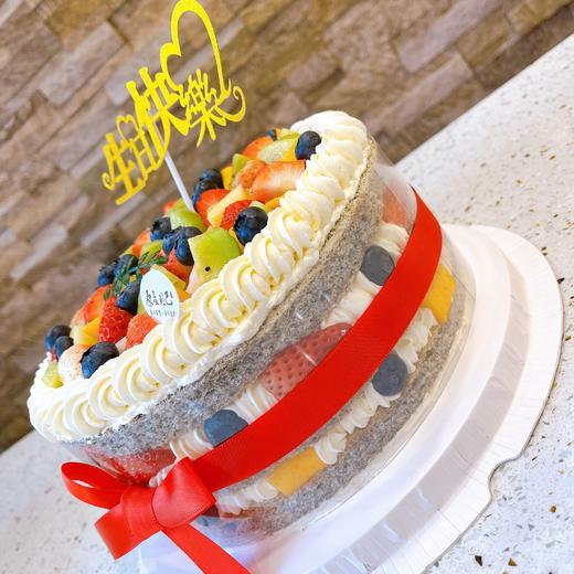 鲜果黑米裸蛋糕 商品图1