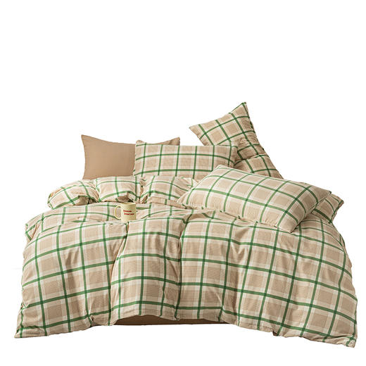 無印良品水洗磨毛四件套-城市恋曲  200*230cm 商品图0